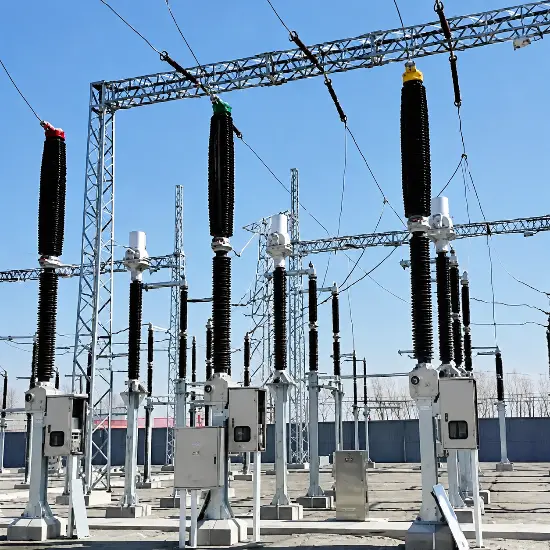 252kV outdoor self-energy power high voltage SF6 circuit breaker