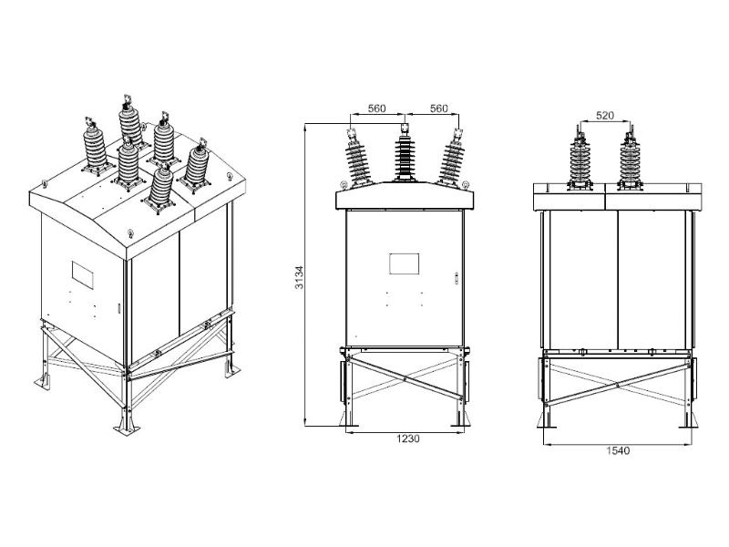 MV Outdoor Vacuum Circuit-breaker for substation