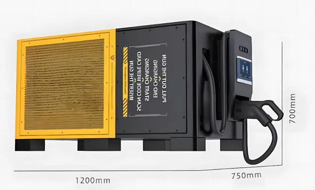 DC to DC EV charger Dimension