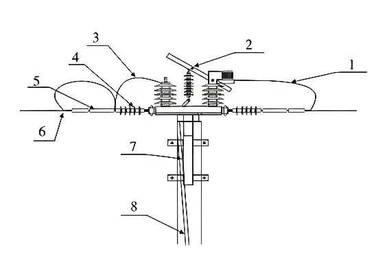 Outdoor High-Voltage Isolating Vacuum Load Switch 12kV 35kV