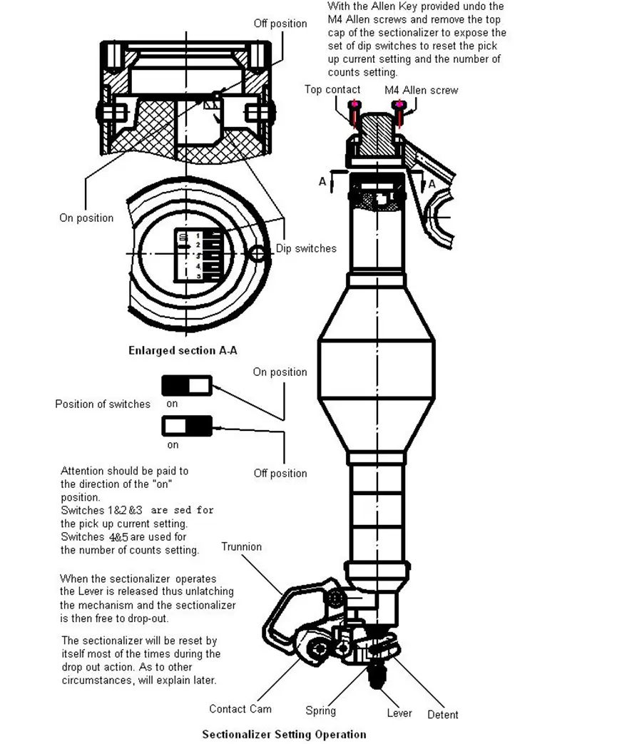 Sectionalizer Setting Operation