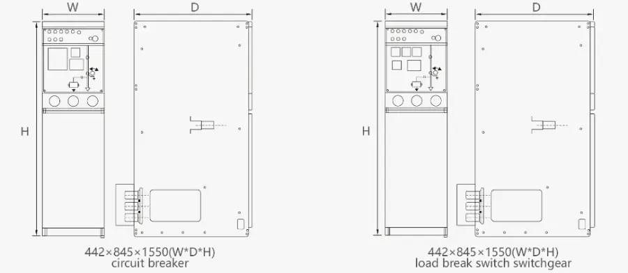 Reliable interlocking solid insulated ring main unit (RMU)