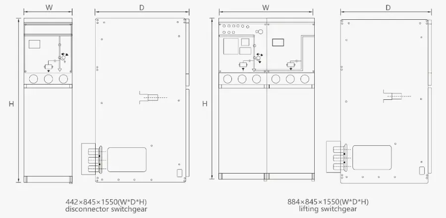 Reliable interlocking solid insulated ring main unit (RMU)