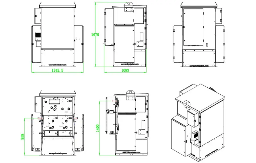 High Reliability Customizable Ring Main Unit-17.5kV