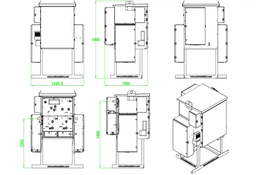 High Reliability Customizable Ring Main Unit-17.5kV