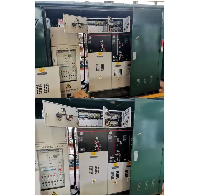 35kV Outdoor HV Copper Strip Cable Branch Box Switch Ring Main Unit Cabinet