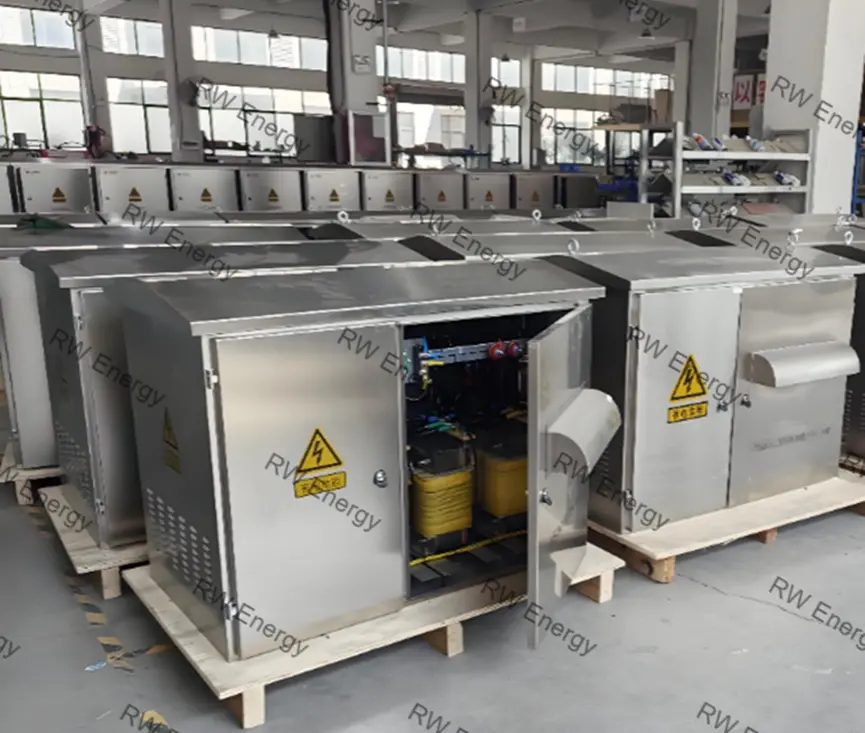 RW Energy Sanmenxia Rural and Transformer Edge Low Voltage Regulator Project Case Study