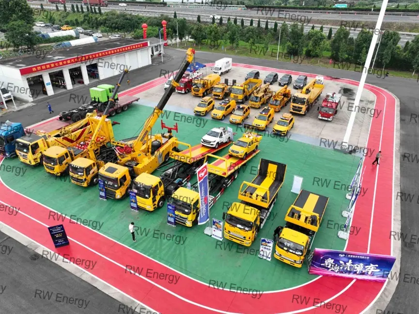 15 Units 20kW Portable V2V DC Chargers for Shijiazhuang EV Rescue Service Mobile Charging Upgrade