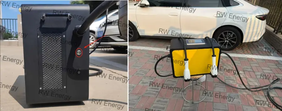 15 Units 20kW Portable V2V DC Chargers for Shijiazhuang EV Rescue Service Mobile Charging Upgrade