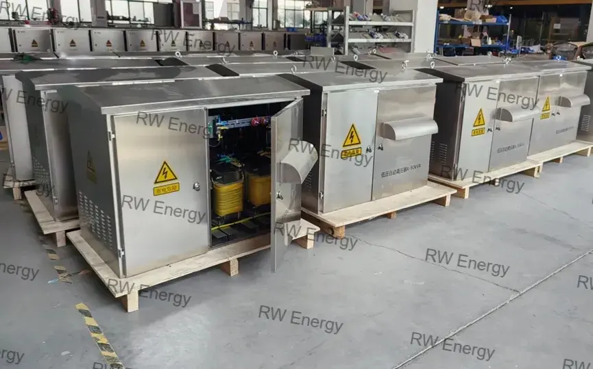 12 Units of LSVR 90 0.4 4 for Voltage Regulation in Licheng Shanxi