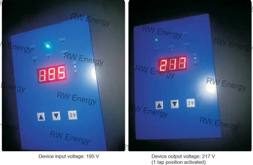12 Units of LSVR 90 0.4 4 for Voltage Regulation in Licheng Shanxi