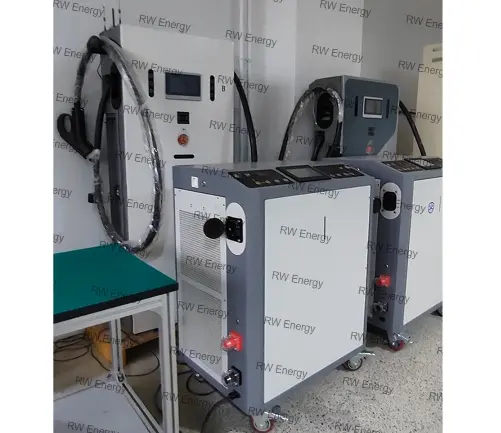 26 Unità di colonnine di ricarica DC intelligenti integrate da 240kW per il trasporto intelligente dell'Aeroporto Jiangbei di Chongqing