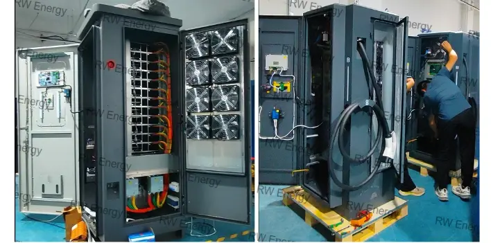 26 Unità di colonnine di ricarica DC intelligenti integrate da 240kW per il trasporto intelligente dell'Aeroporto Jiangbei di Chongqing