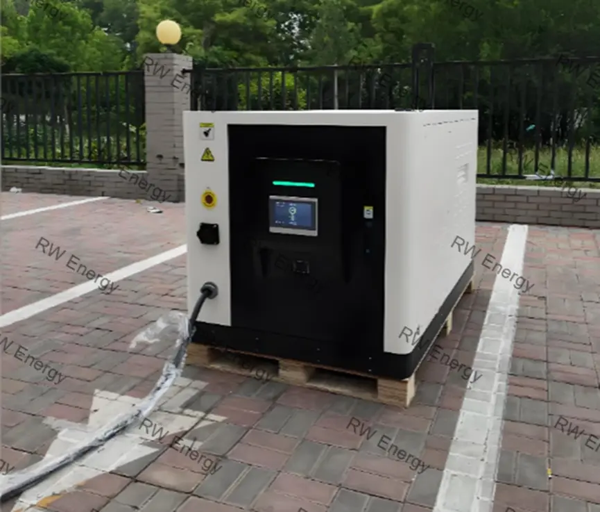 RW Energy Baoding 60 kWh 30 kW Energy Storage Integrated DC Fast Charging Station Success Case