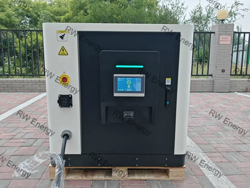RW Energy Baoding 60 kWh 30 kW Energy Storage Integrated DC Fast Charging Station Success Case