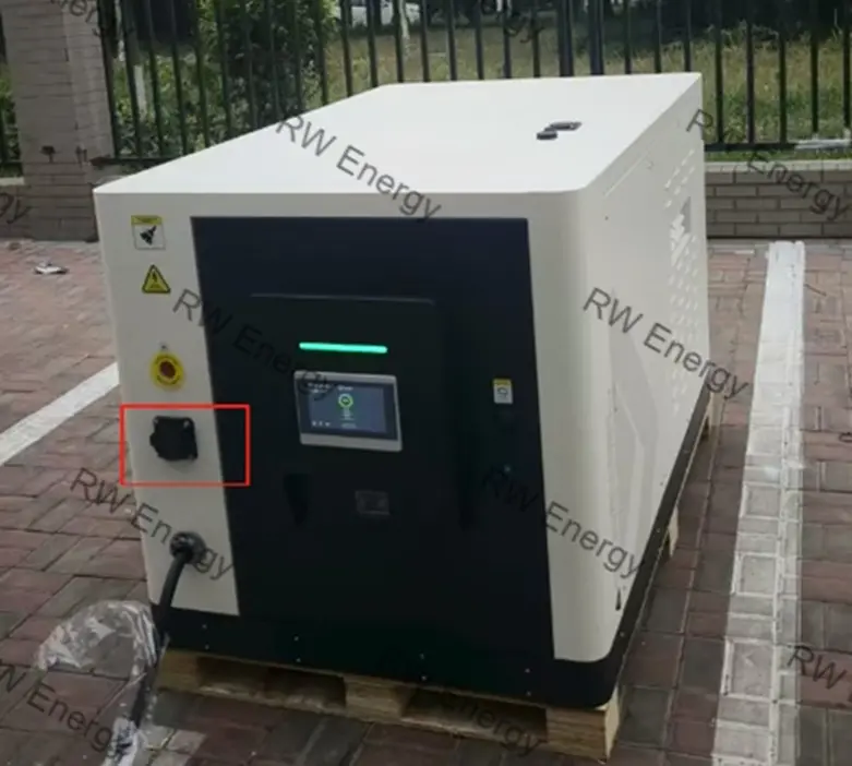 RW Energy Baoding 60 kWh 30 kW Energy Storage Integrated DC Fast Charging Station Success Case