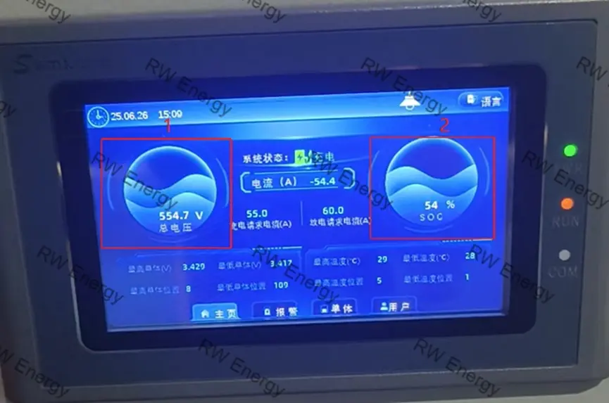 RW Energy Baoding 60 kWh 30 kW Energy Storage Integrated DC Fast Charging Station Success Case
