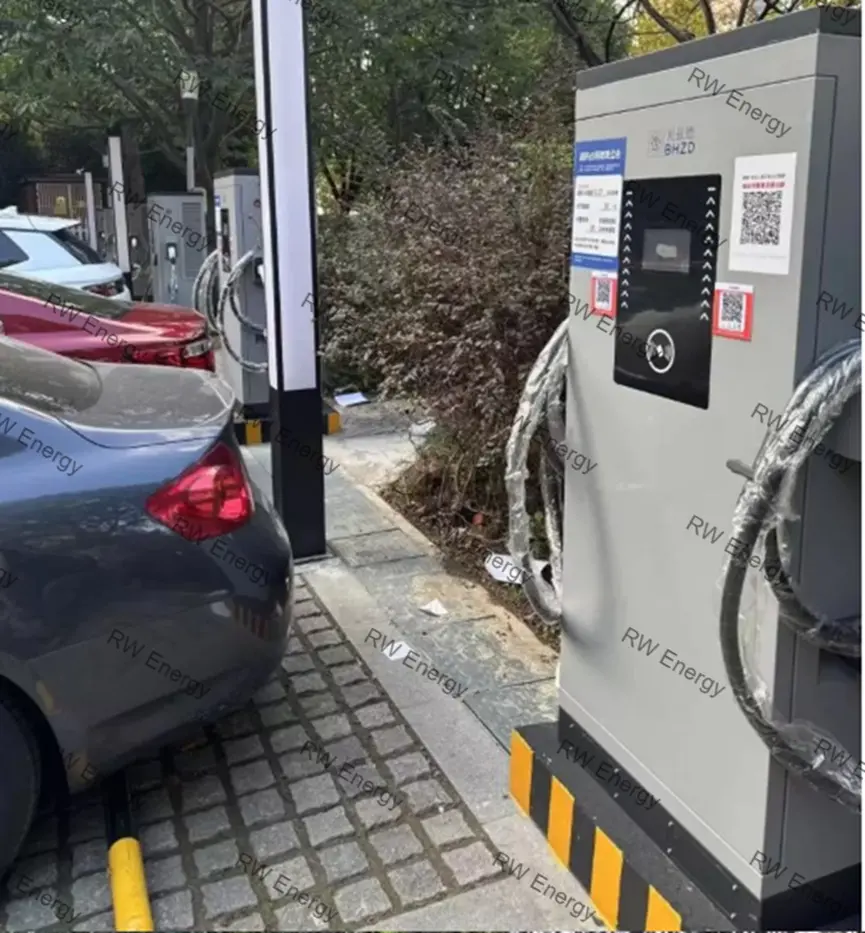 RW Energy Hangzhou 12 Units 120 kW Integrated DC Fast Charging Station Success Case