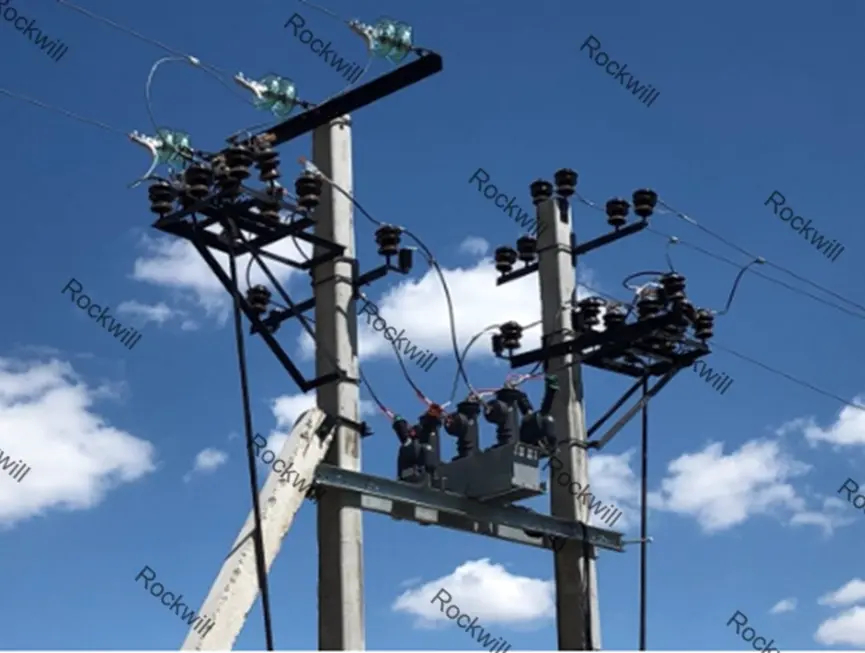 Rockwill Ukraine 186 Units 12kV Outdoor Vacuum Recloser Project Success Case