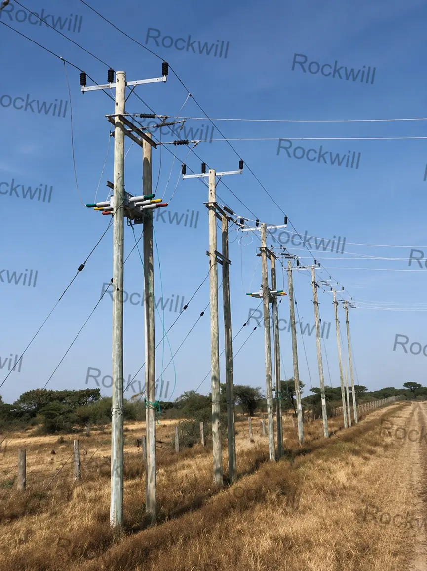 84 Units 33kV Outdoor SF6 Load Break Switches for Tanzania White City Power Project