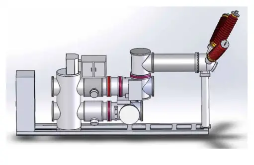 Gas-Insulated Metal-Enclosed Switchgear GIS 126kV 145 kV
